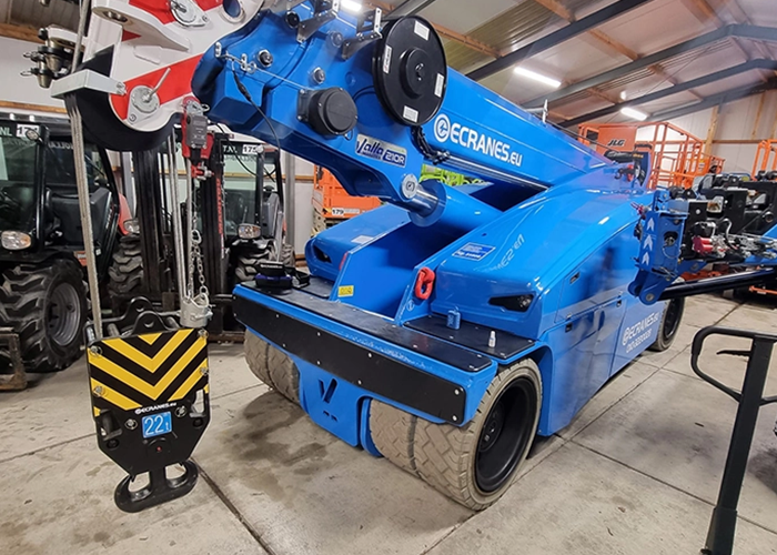 Tadano V210R Valla Pick & Carry kraan huren Ecranes