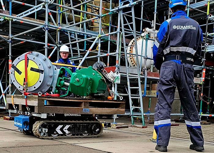 Hoeflon TC1 transportcarrier huren Ecranes