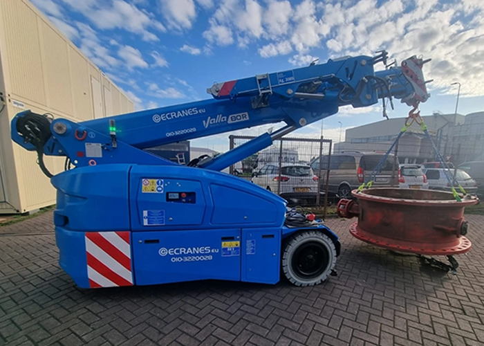 Tadano Valla V80R 100% elektrisch ecranes huren