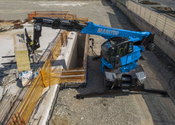 Manitou MRT2260 roterende berreiker huren Ecranes