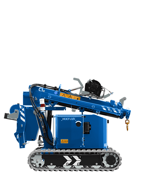 Hoeflon C1e pick & Carry kraan huren Ecranes