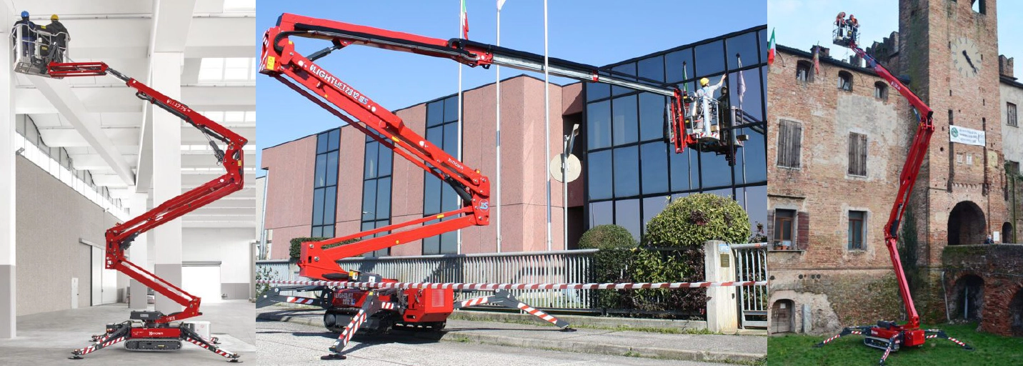 ECRANES spinhoogwerker huren