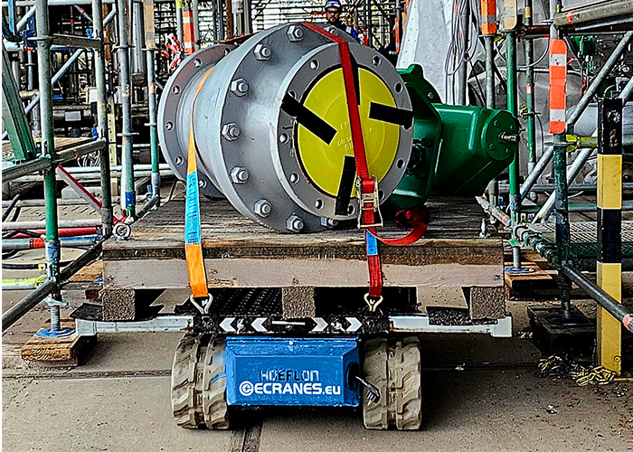 Hoeflon TC1 transport carrier huren Ecranes