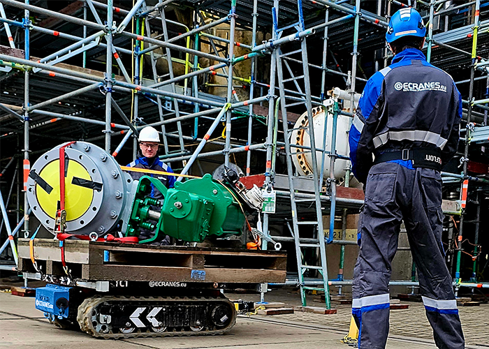 Hoeflon TC1 transport carrier huren Ecranes