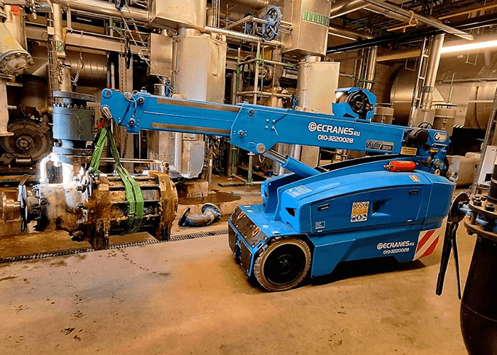 Pick & Carry kranen de compacte oplossing voor hijsen, rijden en plaatsen van de last.