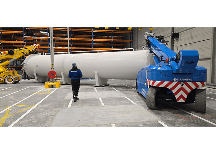 Valla V210R 21 ton Pick&Carry kraan huren Ecranes