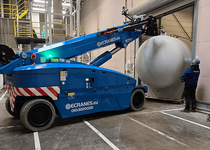 Valla V210R Pick & Carry kraan huren Ecranes