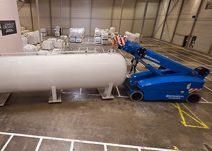 Valla V210R Pick & Carry kraan huren Ecranes