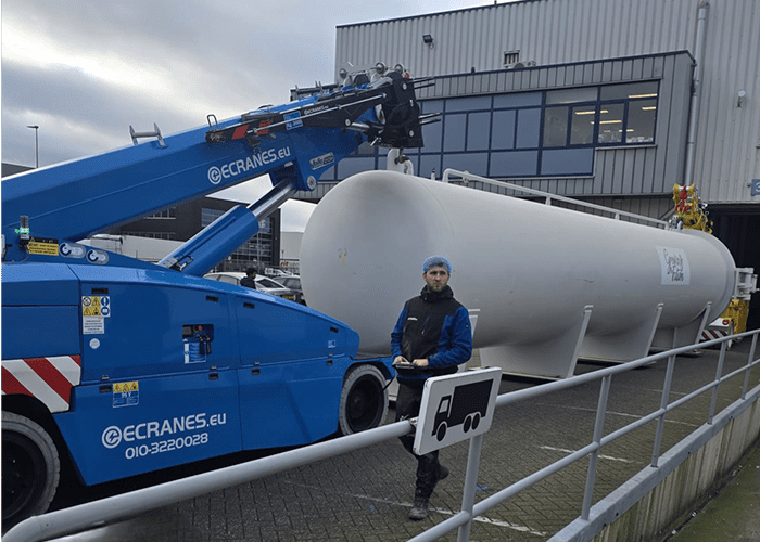 Valla V210R Pick & Carry kraan huren Ecranes