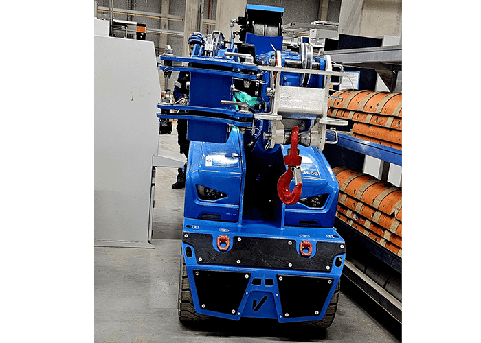 Valla V36R 3.6t Pick & Carry kraan 100% elektrisch huren Ecranes