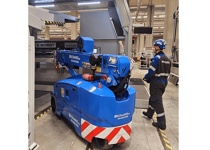 Valla V36R 3.6t Pick & Carry kraan 100% elektrisch huren Ecranes