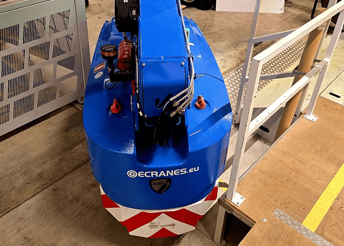 Valla V36R 3.6t pick & Carry kraan 100% elektrisch huren Ecranes