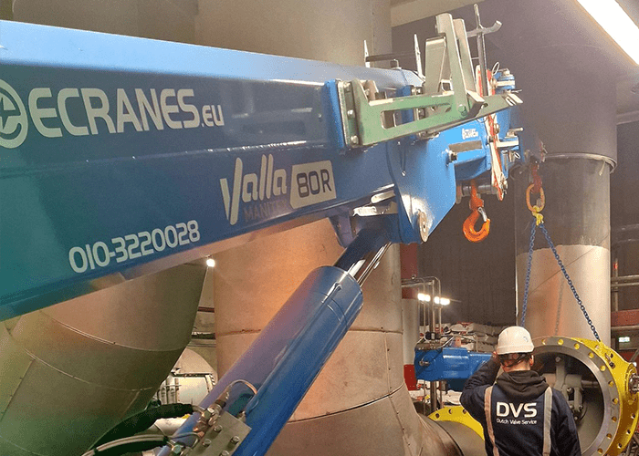 Valla V80R 8 ton s Pick & Carry kraan huren Ecranes