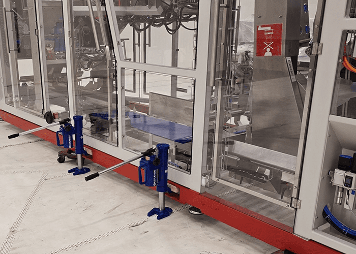 Vijzels rol karren huren Ecranes