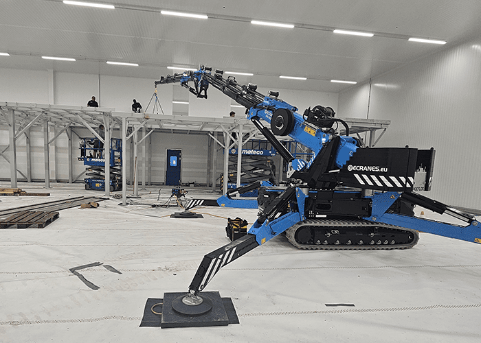 Voedingsindustrie Hoeflon C30e huren Ecranes