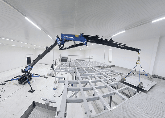 Voedingsindustrie Hoeflon C30e huren Ecranes