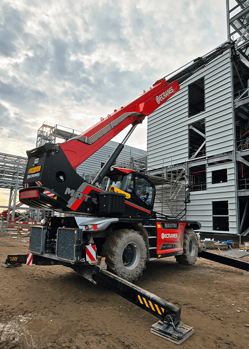 Roterende Verreiker Manitou 2660 met machinist huren bij Ecranes