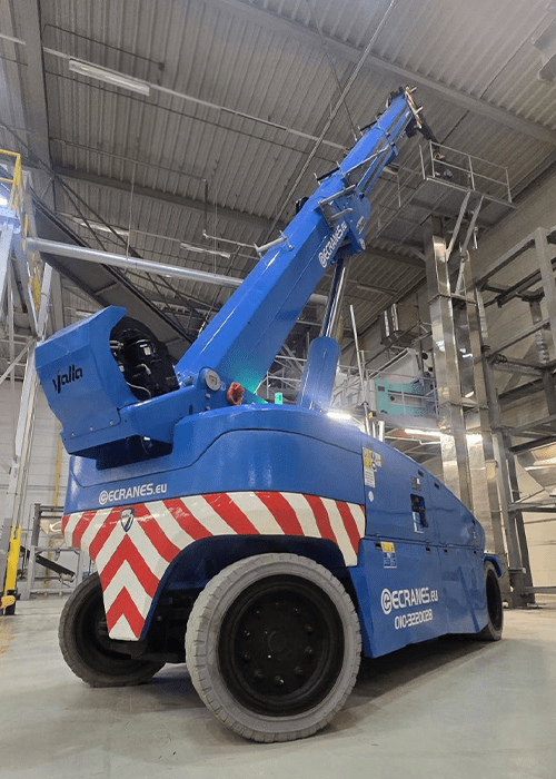 Tadano Valla V210R Pick&Carry kraan huren bij Ecranes