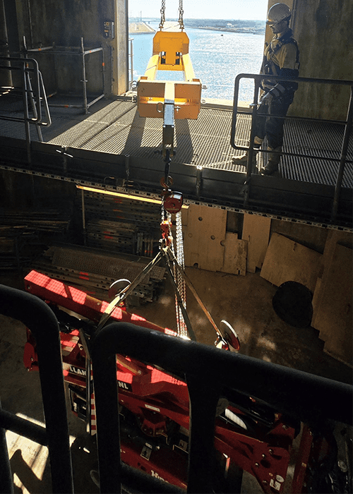 Mobielekraan huren bij Ecranes