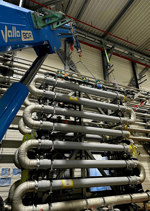 Tadano Valla V80R Pick&Carry kraan huren bij Ecranes